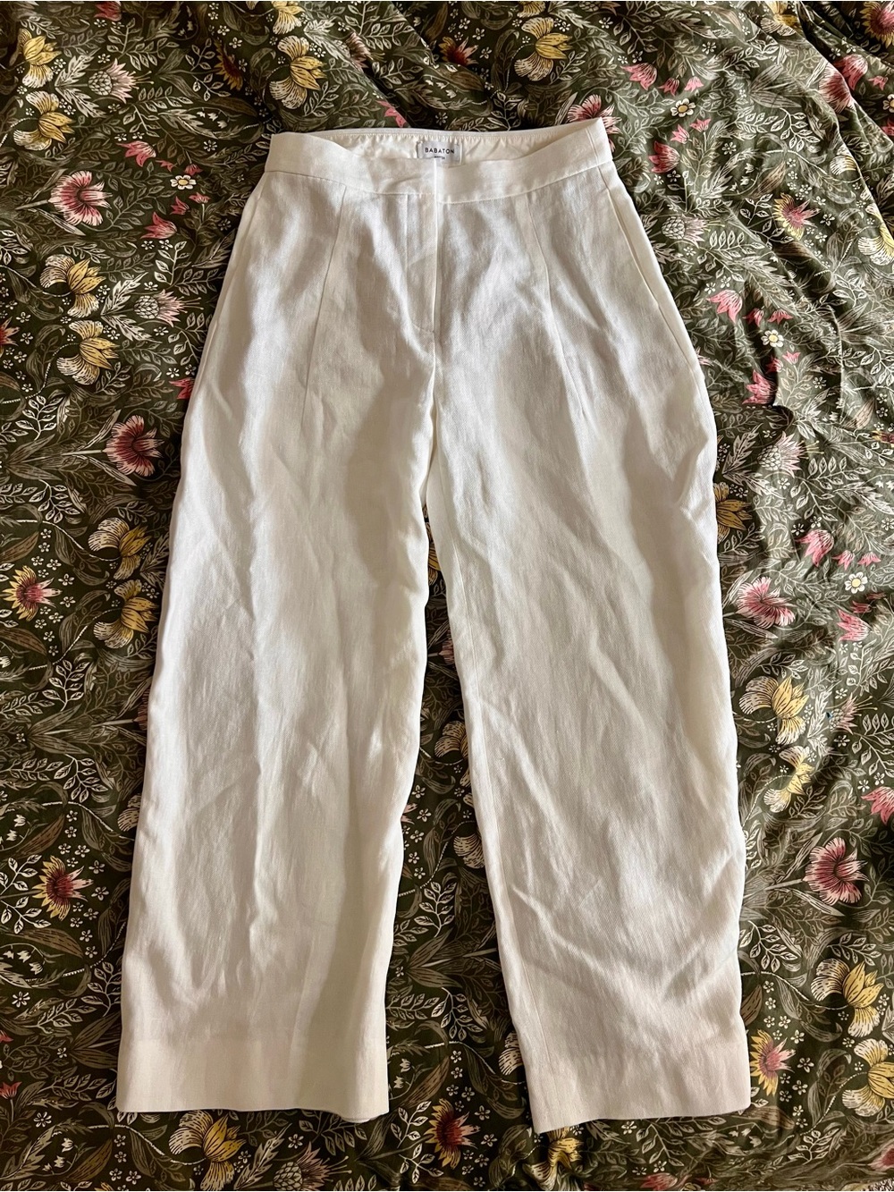 Aritzia Light Birch Wide Leg Pants